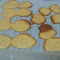 くむちん's cooksnap of when they made ☆あまった卵白１個分から！チュイル２種☆.