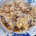 ёko's cooksnap of when they made mとろ～りチーズ入り！豚の卵とじ丼.