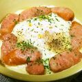 ちぃ兄やん's cooksnap of when they made 超簡単☆レンジでズボラな玉子ウインナー☆.
