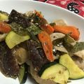 梅乃花おり's cooksnap of when they made 豚バラと野菜の中央アジア風炒め.