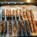 arcana22's cooksnap of when they made サングリア残ったフルーツでビスコッティ.