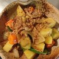 理世☆'s cooksnap of when they made ☆茄子とじゃがいものカレー炒め☆.