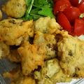 20010730's cooksnap of when they made ササミのバジルフリット〜焼き野菜を添えて.