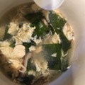 なっちゃん0120's cooksnap of when they made 簡単 ワカメと春雨 卵の中華スープ.