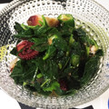 ＊＊まゆゆ＊＊'s cooksnap of when they made 蛸とモロヘイヤの柚子ごしょう和え.