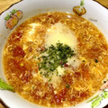かなはは☆'s cooksnap of when they made トマトとたまごのかんたんスープ.