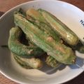 涼月花's cooksnap of when they made はなまる出演記念☆オクラの味噌漬け☆.