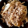 ゆっきい９'s cooksnap of when they made れんこんと鶏ひき肉のきんぴら☆.