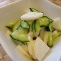 もぇちん's cooksnap of when they made 長いもと胡瓜で～ピリッとわさび和え.
