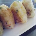 じゅんぺっ's cooksnap of when they made じゃが芋＆ごはんのバター醤油焼き❀.