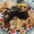 ちい19ゆ5's cooksnap of when they made 茄子と白ネギの豚肉甘辛炒め.