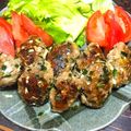 ♡Fuwari♡'s cooksnap of when they made スタミナ満点♡激ウマチーズ入り餃子つくね.