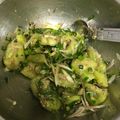 nyantomo's cooksnap of when they made 茄子と茗荷の夏ナムル.