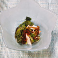 yesmama's cooksnap of when they made ♪モロヘイヤともずくのおひたし♪ 簡単.