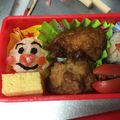 クックE8W8S2☆'s cooksnap of when they made アンパンマン♪キャラ弁♪4つ子おにぎり♪.