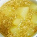 ☆milch☆'s cooksnap of when they made 夏バテに！冬瓜とカニ缶のあんかけスープ♪.
