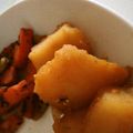 soratea's cooksnap of when they made 味道楽をふりかけたじゃがいもの甘辛煮.