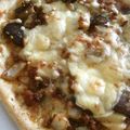 soratea's cooksnap of when they made ナスとひき肉の和風テリヤキPizza♪.