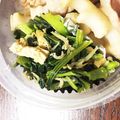 ＹＫＮ４．３'s cooksnap of when they made 簡単5分☆小松菜としらすのごま油炒め.