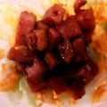 クックKPFL75☆'s cooksnap of when they made がっつりSPAM丼弁当.