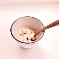たわし728's cooksnap of when they made 袋１枚で 桃と豆乳の簡単ジェラート.