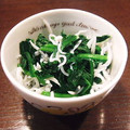 Ｐ子ママ's cooksnap of when they made しらすとほうれん草の栄養満点おひたし☆.
