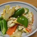 ぐっさん0921's cooksnap of when they made お豆腐のヘルシーチャンプルー.