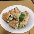 あずにゃー's cooksnap of when they made ピーマンの豚こま巻き.