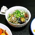 38kshr's cooksnap of when they made 茄子獅子唐しらすの夏のさっぱりおひたし.