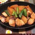 192975's cooksnap of when they made 【手早く料理】ぶり大根炒め.