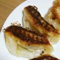 Lily322's cooksnap of when they made パリッパリの極薄羽根餃子の焼き方♪.