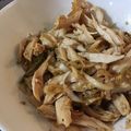 ayachum★'s cooksnap of when they made ごま油香る♡胸肉のネギ塩合え♡.