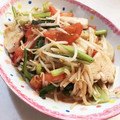 mokomokomokotan's cooksnap of when they made 簡単！しっとりムネ肉ともやしのトマト炒め.