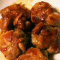 りんごぉぉぉ's cooksnap of when they made 豚こまハンバーグ☆合い挽きより簡単♪.