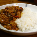 ぽあーんぽあーん's cooksnap of when they made ルー不要♪ ナスとトマトのキーマカレー.