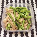 さくらん餅's cooksnap of when they made 鶏むね肉アスパラマヨマスタード和えサラダ.