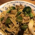 Alicekiki's cooksnap of when they made 夫の胃袋を掴んだ！ガリバタ醤油のパスタ.