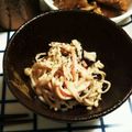 Fuji710's cooksnap of when they made 包丁不要、カニカマえのきで節約簡単おかず.