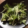 seesaa♪'s cooksnap of when they made 水菜の胡麻和え海苔っとサラダ.