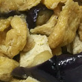 ＠ままちゃん's cooksnap of when they made レンチン7分　茄子と油揚げの煮物　簡単.