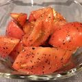 ひなこのばあちゃん's cooksnap of when they made ほんのり紅茶なトマトサラダ(*'-').