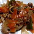 レオミウ's cooksnap of when they made 豚肩肉で酢豚風野菜炒め.