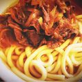 ◎k◎'s cooksnap of when they made 肉うどん.