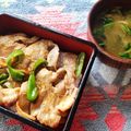 花時計咲いた's cooksnap of when they made 【楽めし】甘辛豚焼肉丼.
