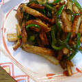 おぶうさま's cooksnap of when they made ちくわとピーマンのカレーきんぴら風.