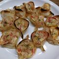 seripoke's cooksnap of when they made ✩エビとカニカマの餃子カップ✩.