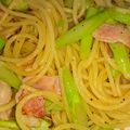 piro0204's cooksnap of when they made アスパラとベーコンの塩レモンパスタ.