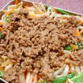 もりはん's cooksnap of when they made ビビン麺風辛旨うどん.