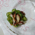 イチゴ、イチゴ。's cooksnap of when they made タコと胡瓜のとろろ昆布和え♪.