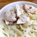 べいびーここ's cooksnap of when they made 簡単すぎる＊サラダチキン＊うどん.